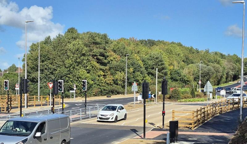 Bishops Tawton roundabout credit DCC