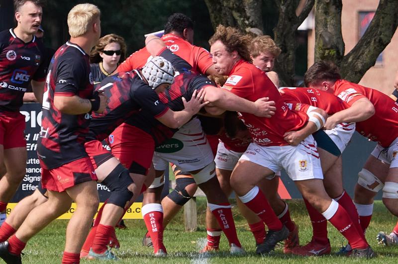 Victory for Barnstaple Chiefs. Pic from Bob Collins