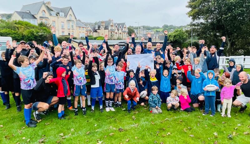 Ilfracombe RFC celebrate planning permission