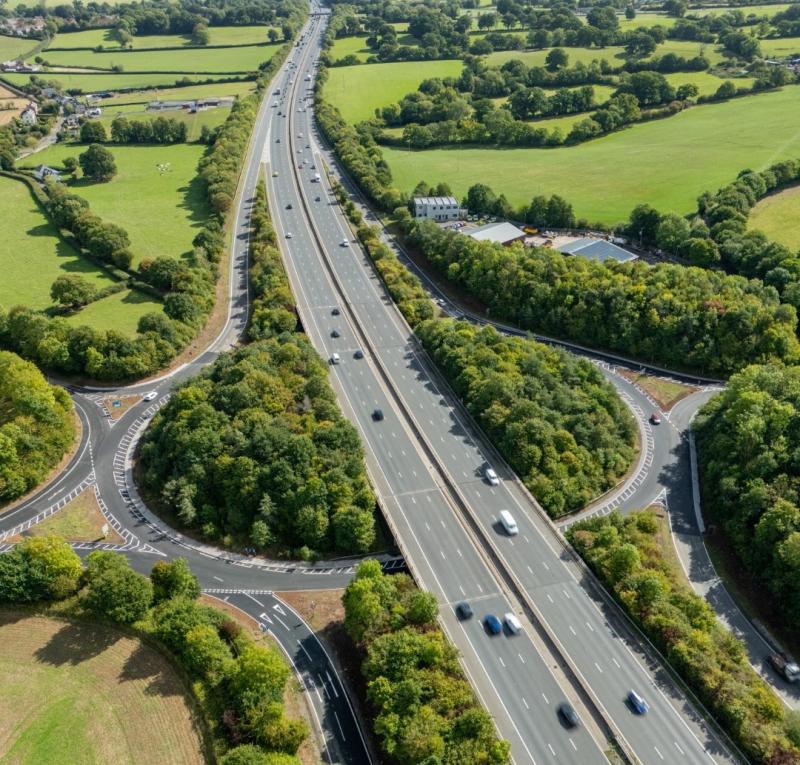 M5 Junction 26 credit Somerset Council