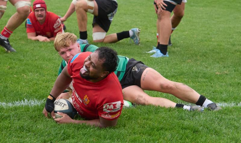 Try for Viliame Kotobalavu. Pic from Bob Collins