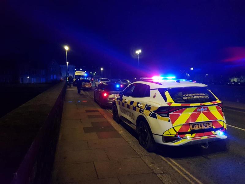 BREAKING: Major emergency response at Barnstaple bridge tonight