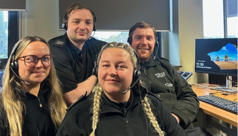 Police call handler group