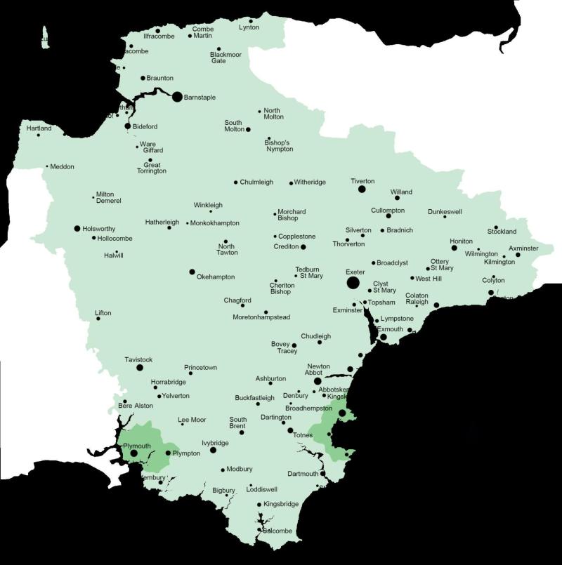 LGR Devon map 2025