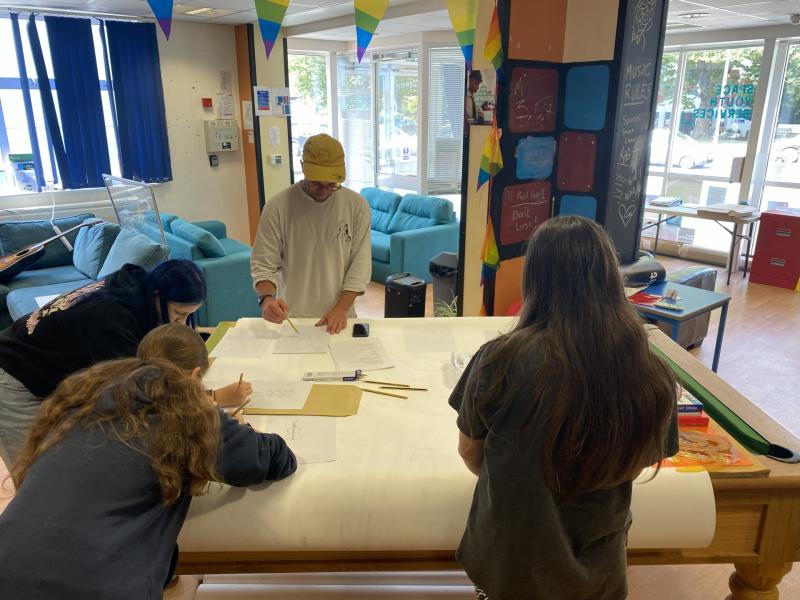 Public art for Bideford workshops