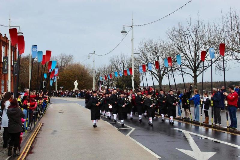 Remembrance Parade in Bideford