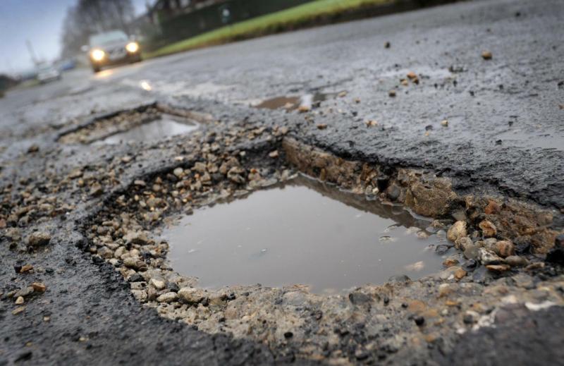 A number of Plymouth's roads have suffered from serious potholes in the last year Credit- Suranaree University
