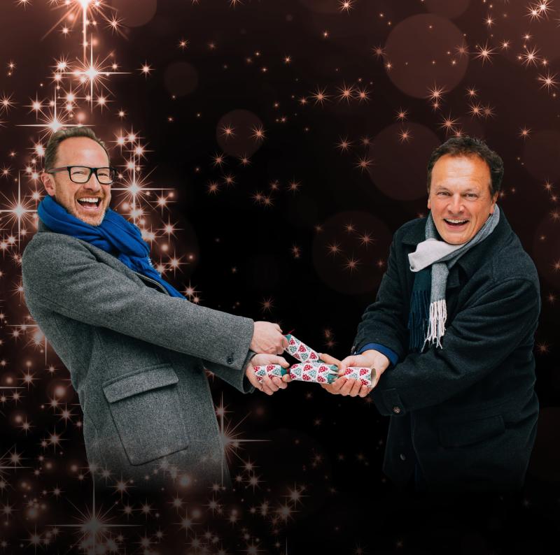 Tenors Unlimited Xmas image Paul Martin and Jem Sharples