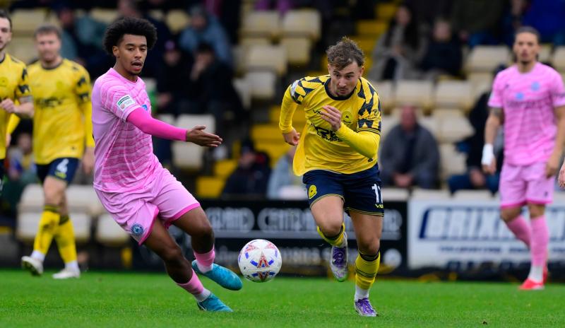 Dylan Morgan v Eastbourne. Pic from PPAUK