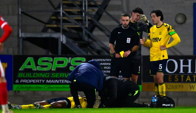 The walking wounded at Plainmoor. Pic from PPAUK