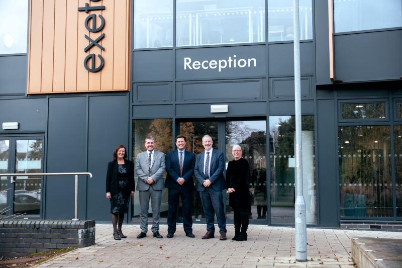 Major £1.3m upgrade at Exeter College to train the city’s next generation of NHS staff