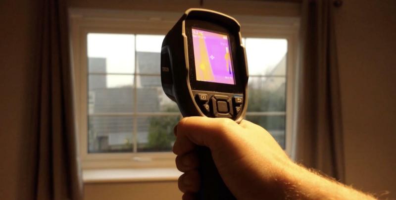 Free thermal cameras are being offered to help spot heat loss Image- WDBC