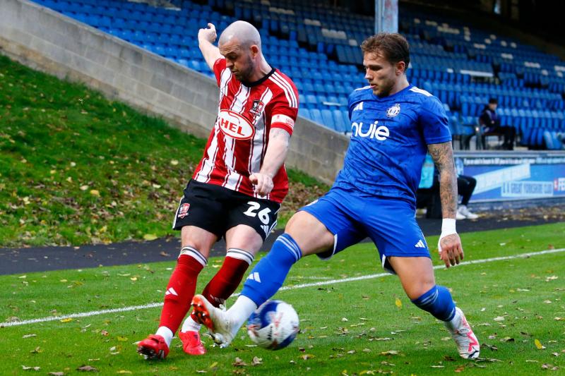 Exeter City beating Halifax in the previous round. Pic from PPAUK