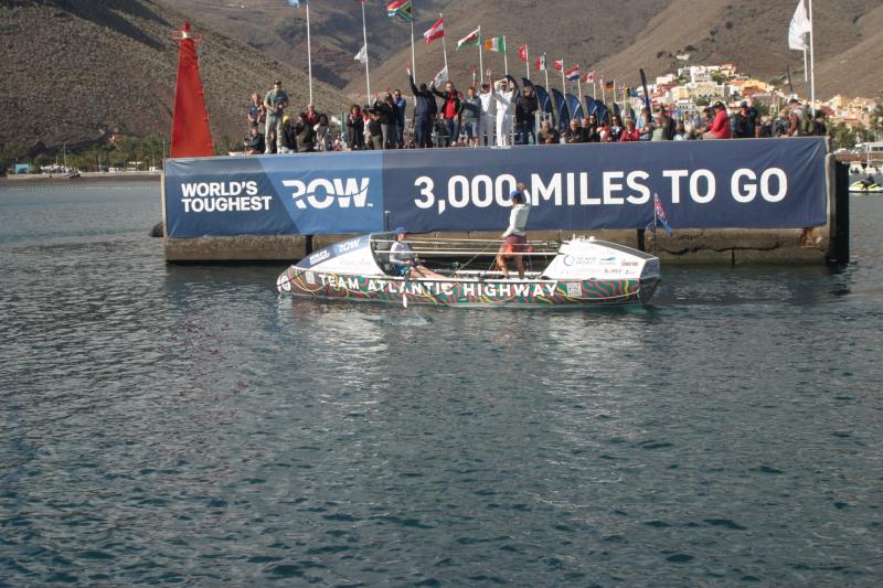 Atlantic Highway team departs