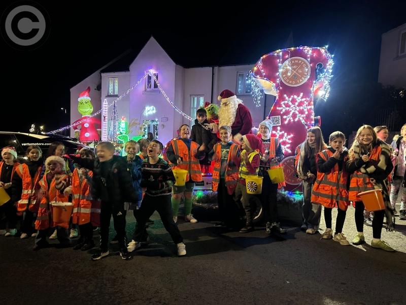 The festive visit brought together volunteers, families and local groups Image- Okehampton District Round Table