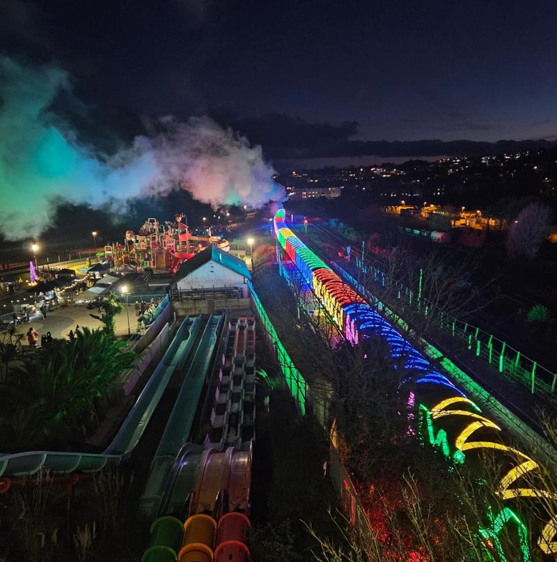 A splash of success for Torbay&rsquo;s first waterpark Christmas market