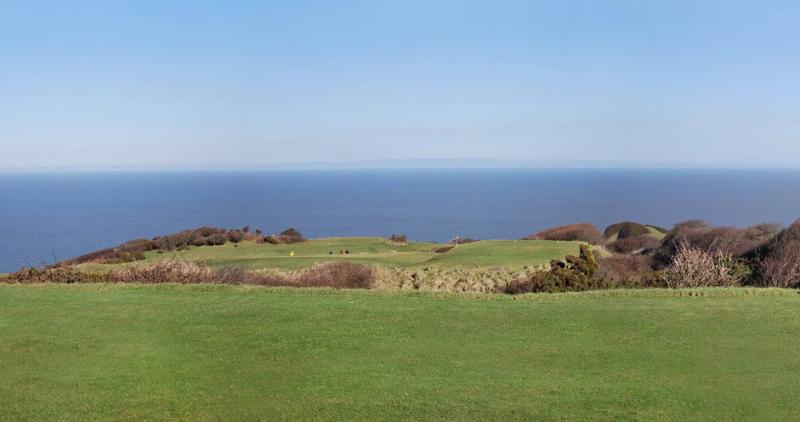 The incomparable views at Ilfracombe Golf Club
