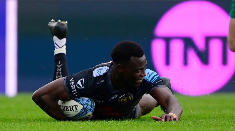 Exeter Chief Paul Brown-Bampoe. Pic from PPAUK