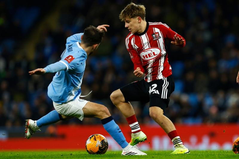 George Birch at Manchester City. Pic from PPAUK