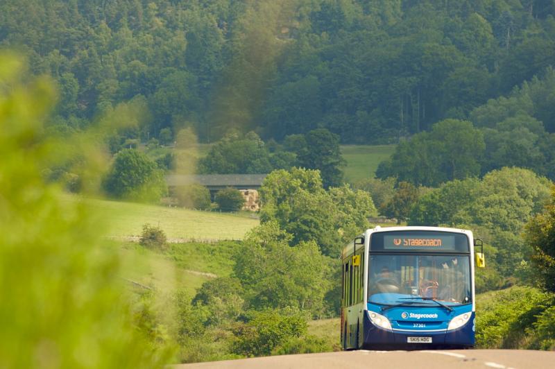 Dozens of Dartmoor drivers reached the highest safety award levels (Image- Stagecoach)