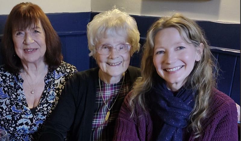 Dawn (right) with Irene and Angie (L-R), who volunteer with Devon Air Ambulance (Image- WDCVS)