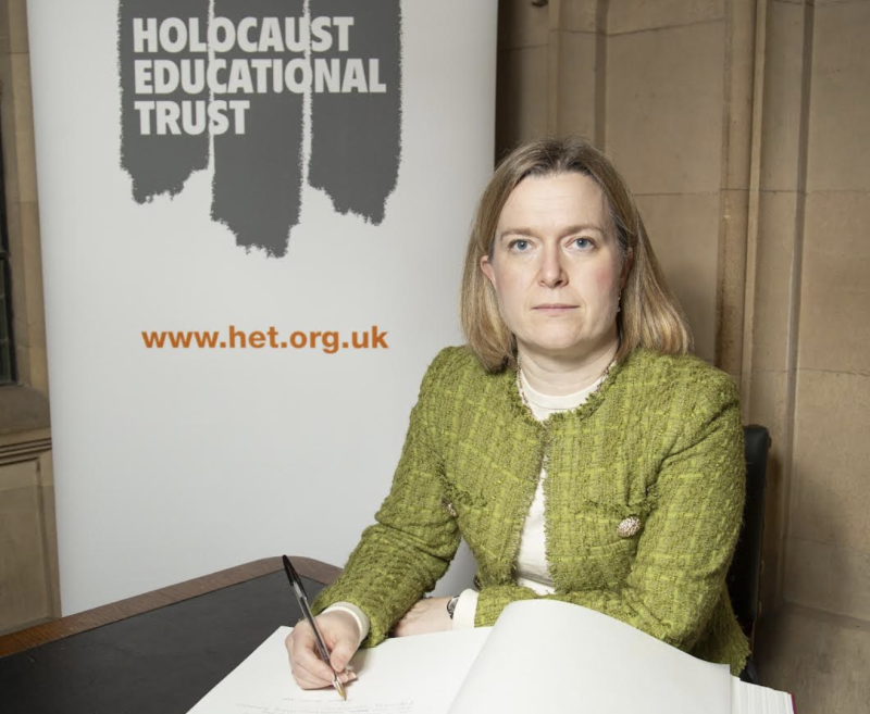 Rebecca Smith MP joined colleagues in Parliament in committing to challenge antisemitism