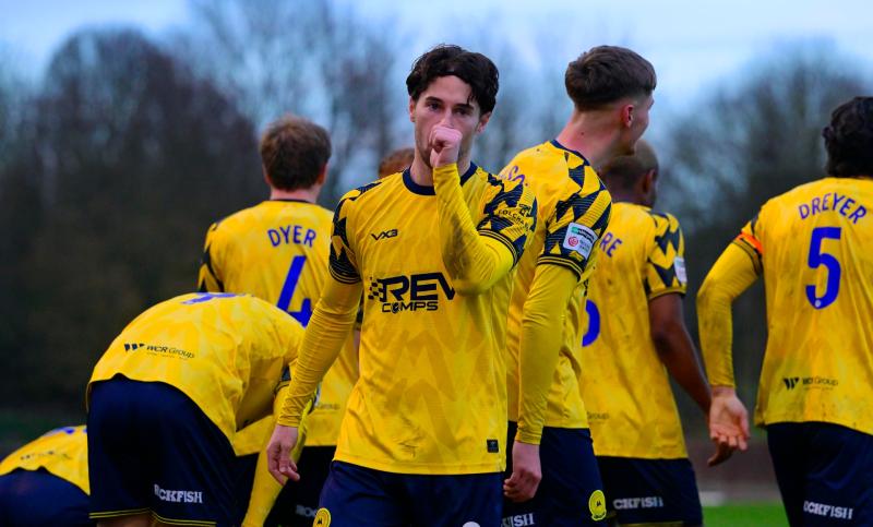 Celebrations for Jordan Young. Pic from PPAUK