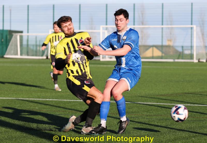 Paignton Saints v Teign Village. Pic from Dave Roach