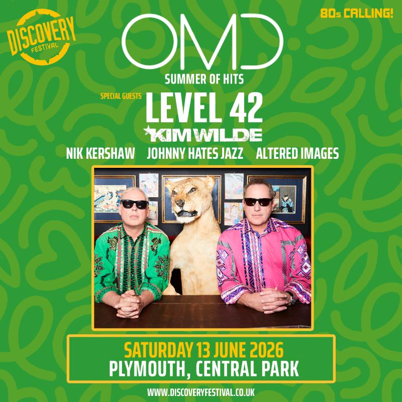 Discovery Festival returns to Plymouth with &lsquo;80s Calling!'