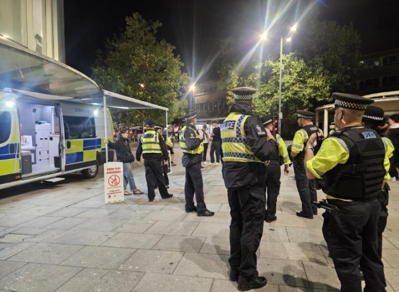 Exeter police welcome Purple Flag award recognising safer city centre nights out