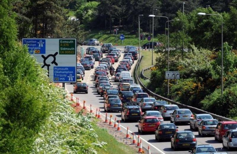 Exeter commuters frustrated as city hits top UK traffic congestion list 