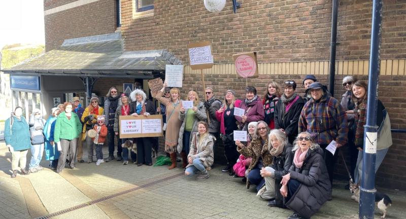 Ilfracombe love your library gathering