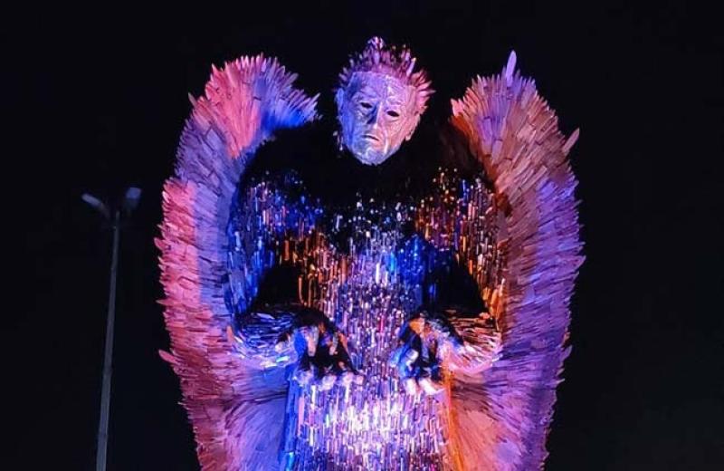 Plymouth to host Knife Angel monument in month-long anti-violence campaign