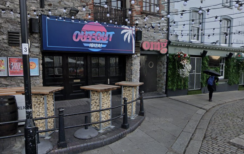 Five staff members were allegedly assaulted during an early morning disturbance outside a popular nightlife venue (Image- Google Maps)