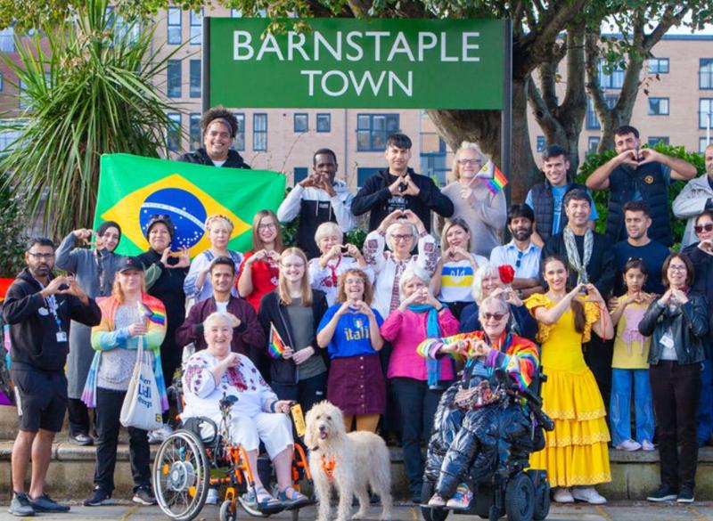 Sunrise Diversity students-volunteers