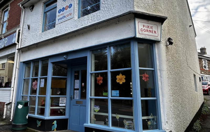 The Youth Caf&eacute; building in Fore Street, Bovey Tracey (Image- BTTC)