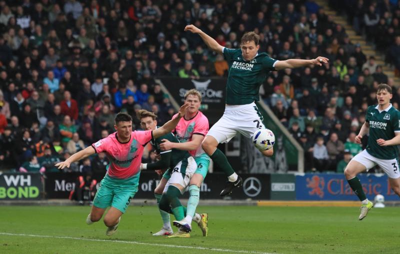 Plymouth Argyle beat Doncaster. Pic from PPAUK