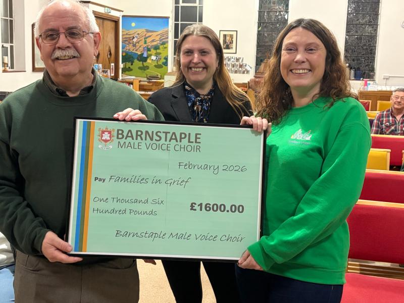 Barnstaple MVC FiG donation