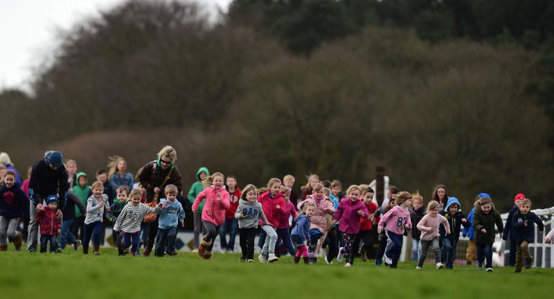 The children's running race has proved a popular event with families in the past (Image- Lucy Johnson/Exeter Racecourse)