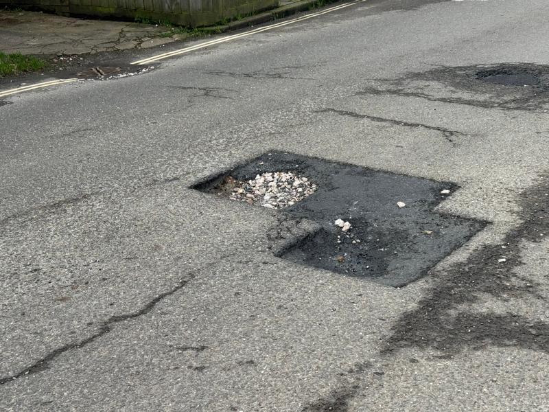 Many of Devon's roads are in a poor state