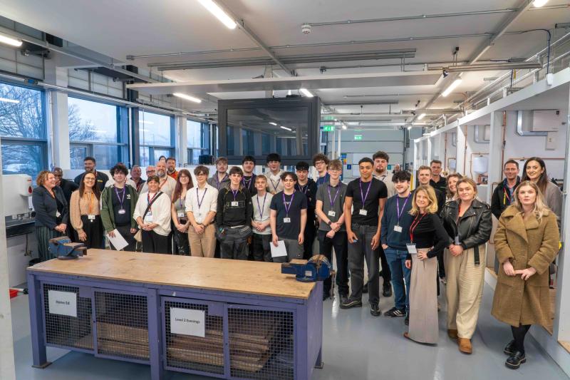 South Devon College event helps construction students take first step into industry