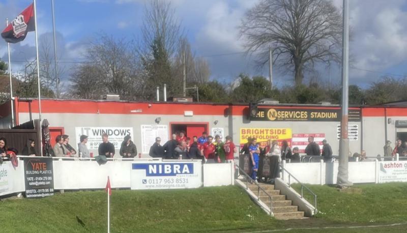 Tavistock AFC show resilience to withstand siege and avoid defeat (Image: Michael Johnson)