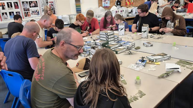 North Devon Model Society workshop