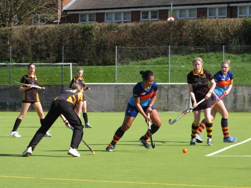 North Devon Ladies 2s in action
