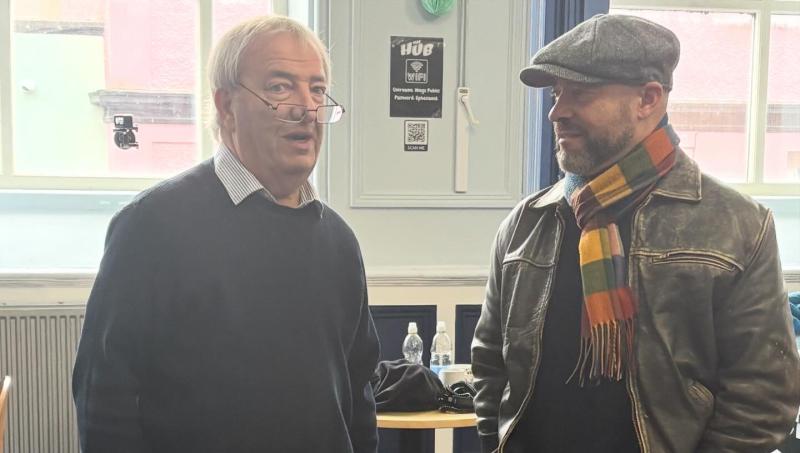 Wings founder Paul-presenter