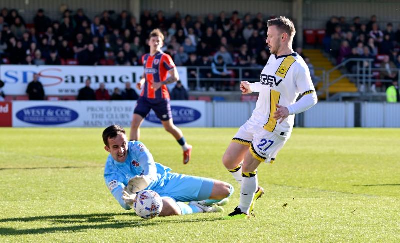 Torquay United beaten at Dagenham. Pic from PPAUK