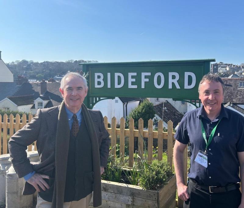 Bideford rail extension 'essential' as MP highlights strategic value