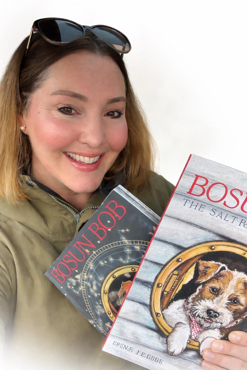 Devon landlady and children&rsquo;s author brings her 'salty sea dog' to Exeter