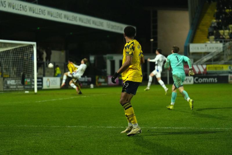 Torquay United v Dorking Wanderers. Pic from PPAUK