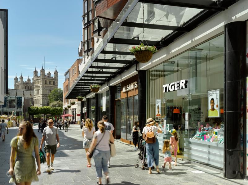 The group will complete their final miles together at Princesshay
